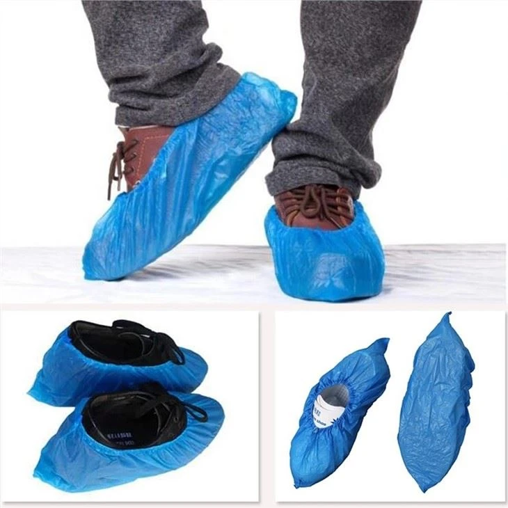 Disposable Shoe Covers Plastic Material